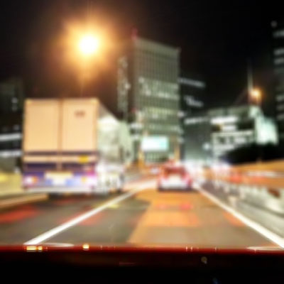 Blurred night vision with astigmatism